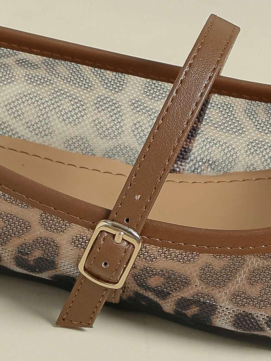 BALERINY LEOPARD PRINT