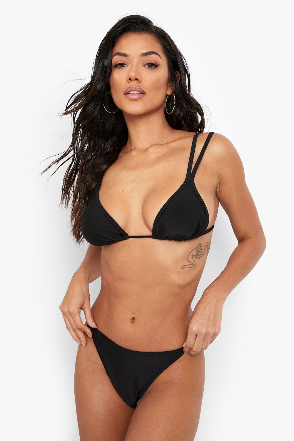 czarny dół od bikini 