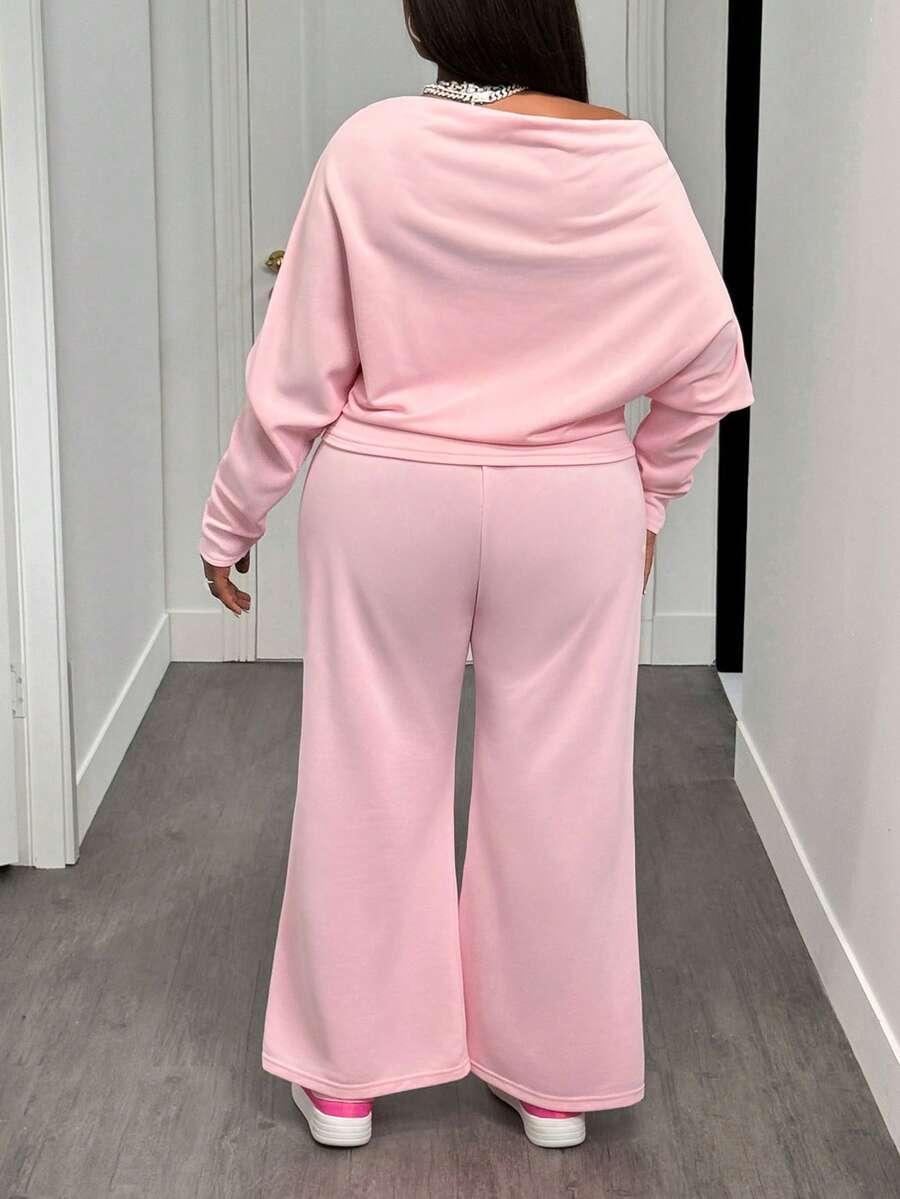 KOMPLET BLUZA SPODNIE 