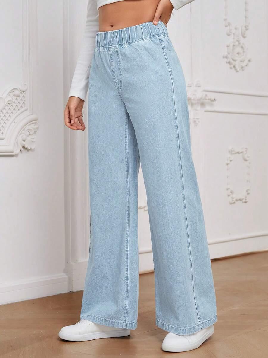 SPODNIE JEANS WYSOKI STAN