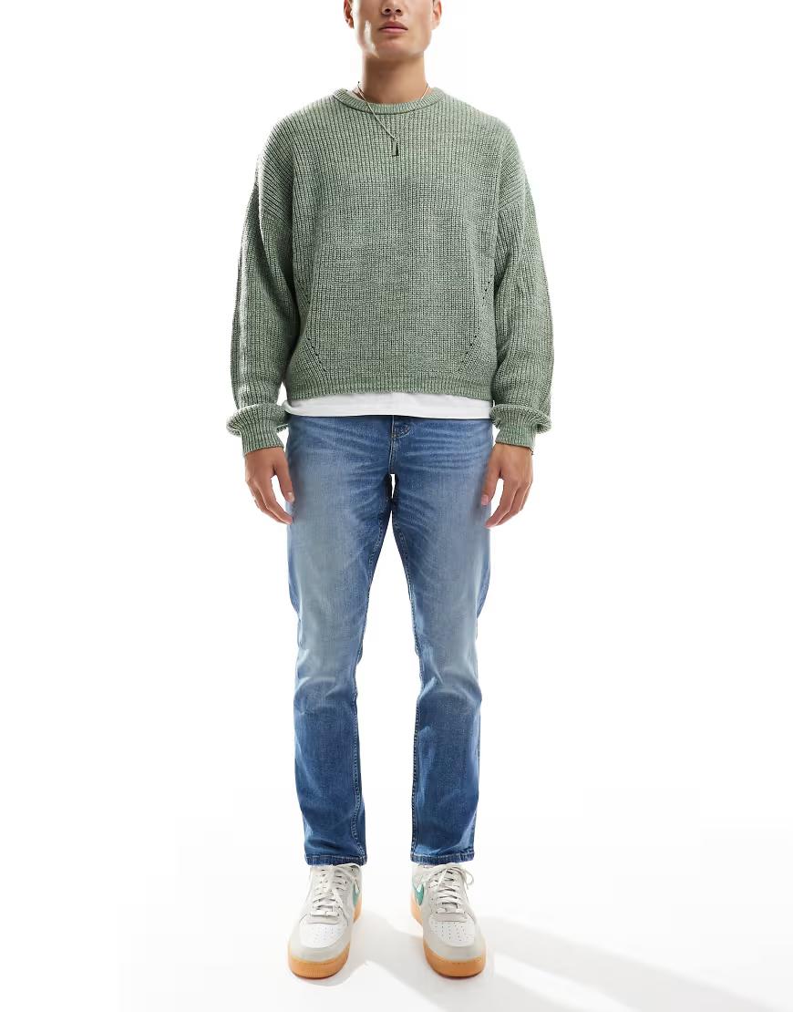 NIEBIESKIE SPODNIE JEANS