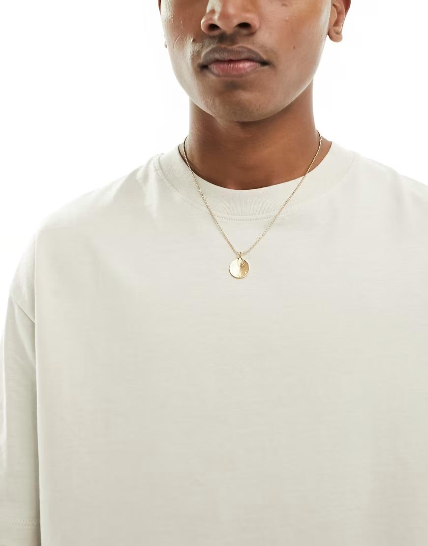 BEŻOWY T-SHIRT BASIC