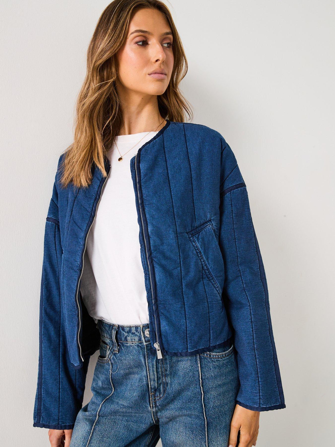 MANGO KURTKA BOMBER BAWEŁNIANA 