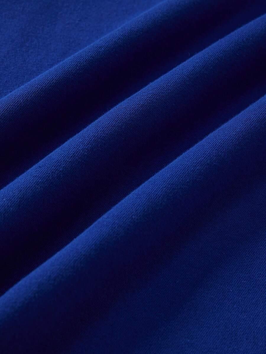 niebieska bluza kaptur 