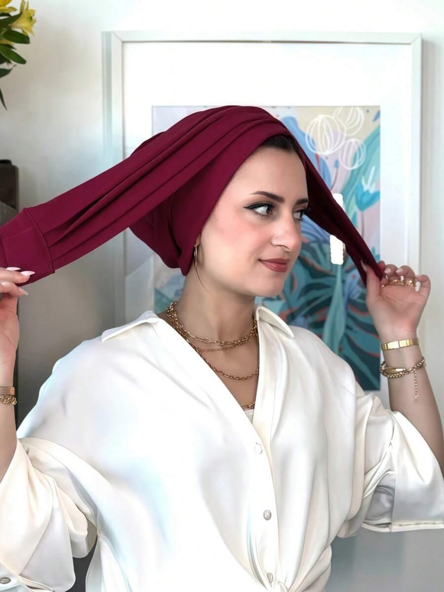 chusta turban na głowę