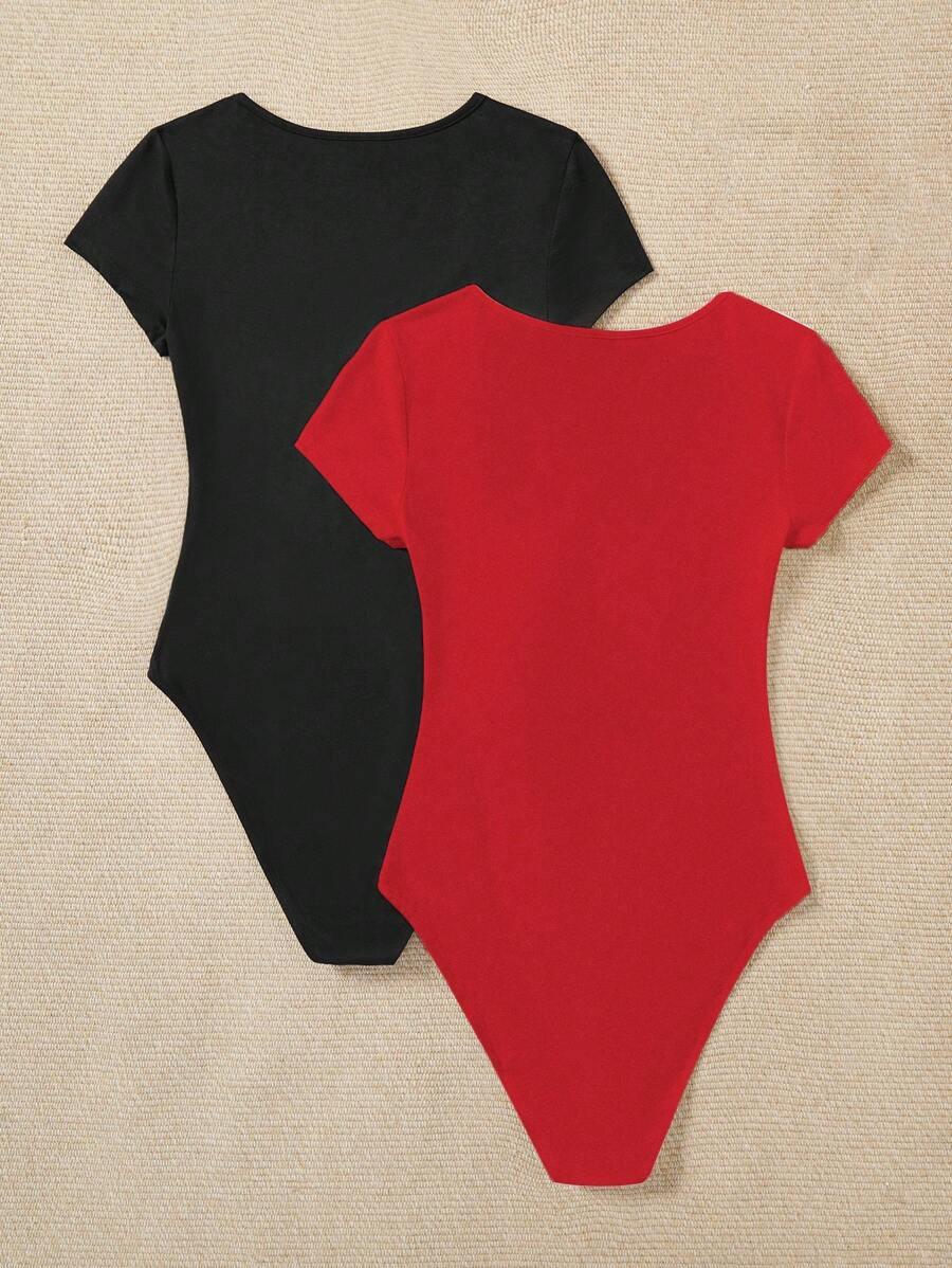 BODY Z KRÓTKIM RĘKAWEM 2-PACK