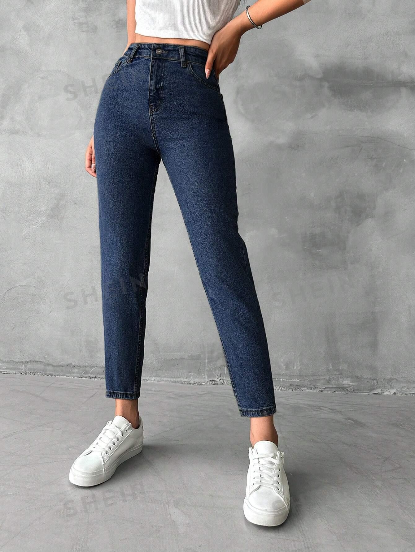 NIEBIESKIE SPODNIE JEANS 