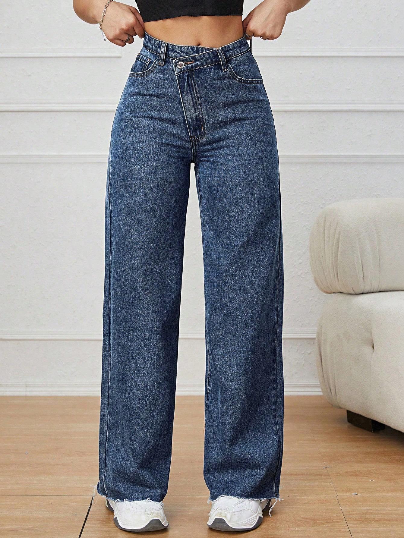 NIEBIESKIE SPODNIE JEANS