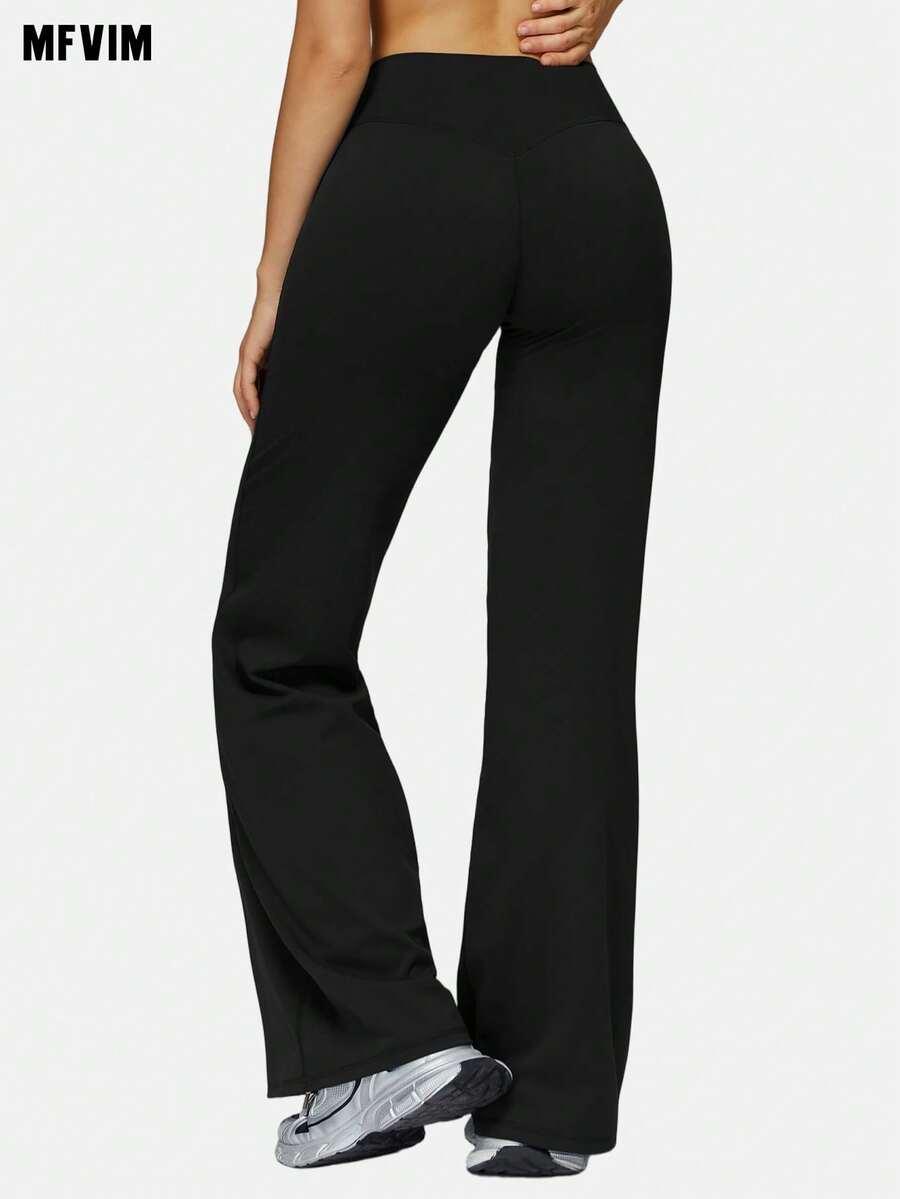 czarne sportowe legginsy
