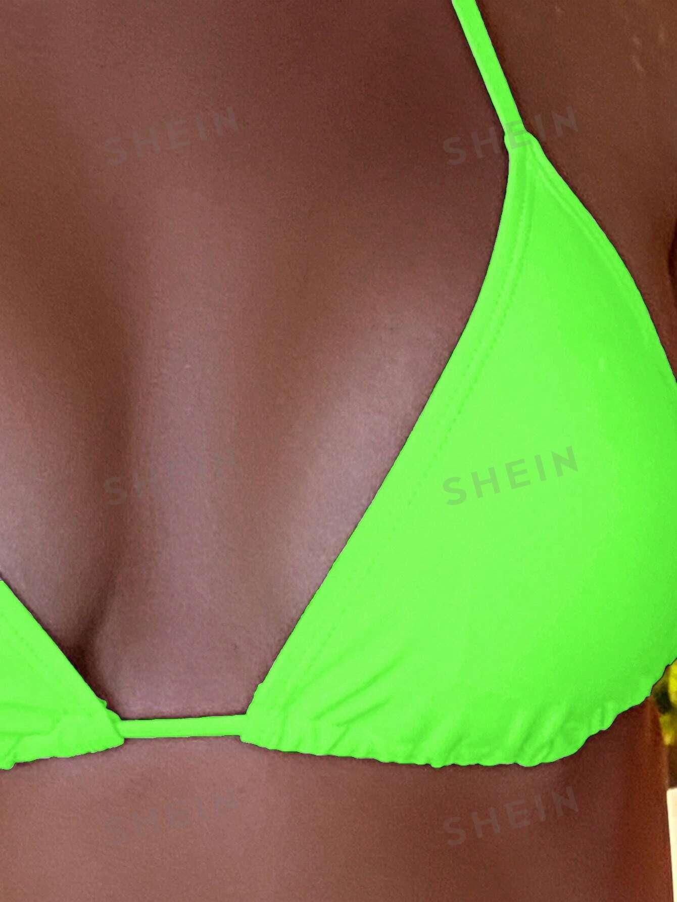 neonowa góra od bikini