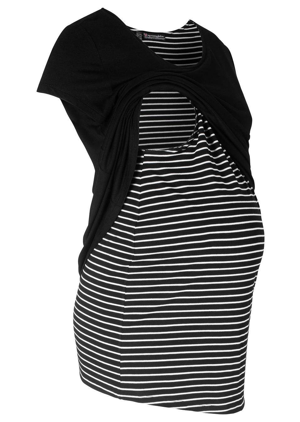 BLUZA CIĄŻOWA DO KARMIENIE PIERSIĄ