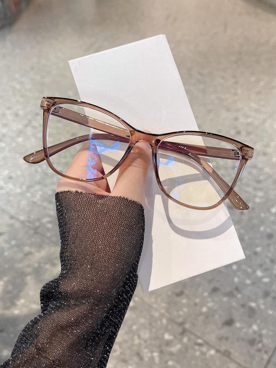 brązowe okulary zerówki