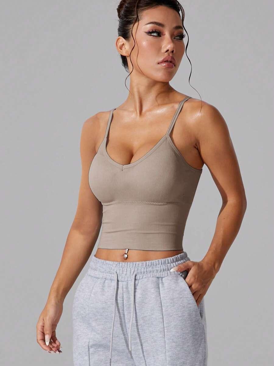 BEŻOWY SPORTOWY TOP 