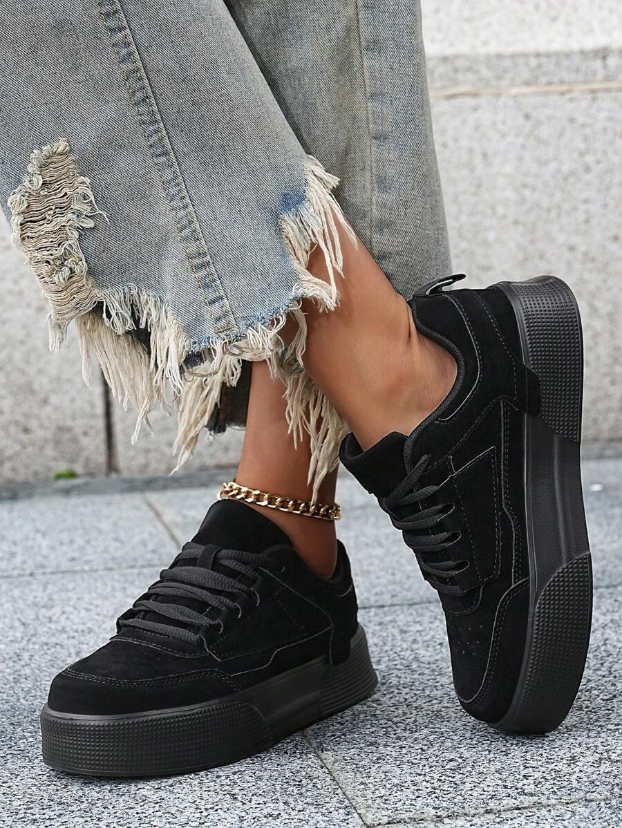 CZARNE BUTY SPORTOWE