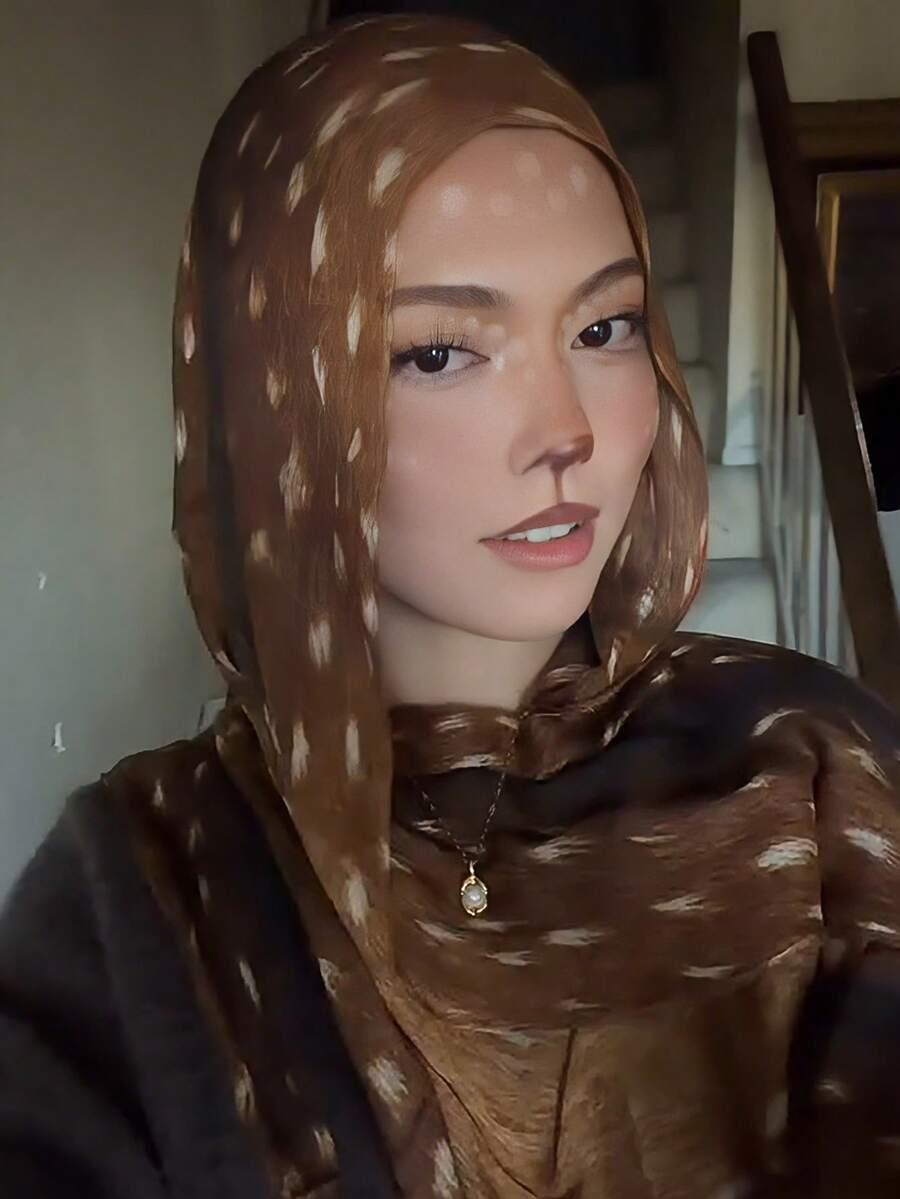 szal animal print