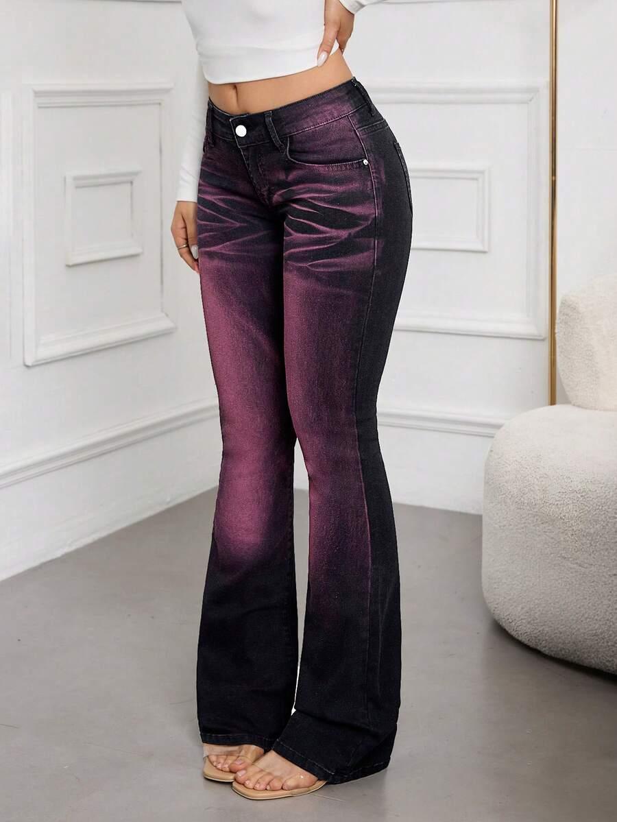 SPODNIE JEANS WYSOKI STAN