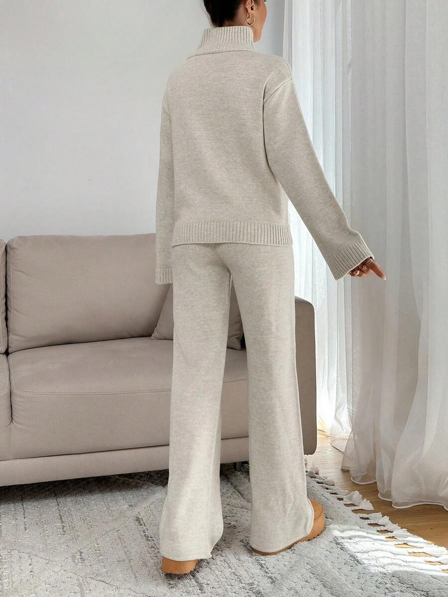 KOMPLET SWETER SPODNIE