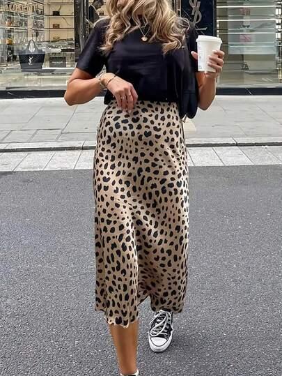 spódnica animal print