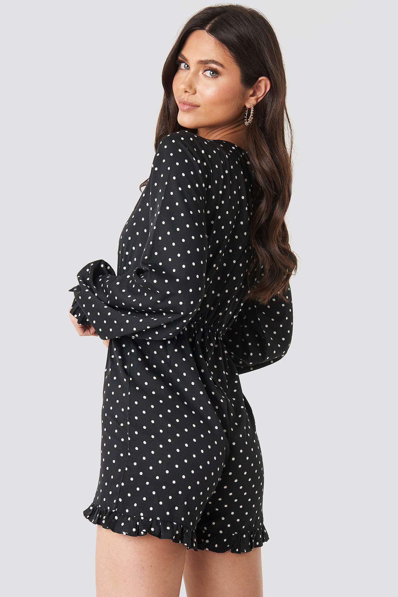 KOMBINEZON DŁUGI RĘKAW LEOPARD PRINT