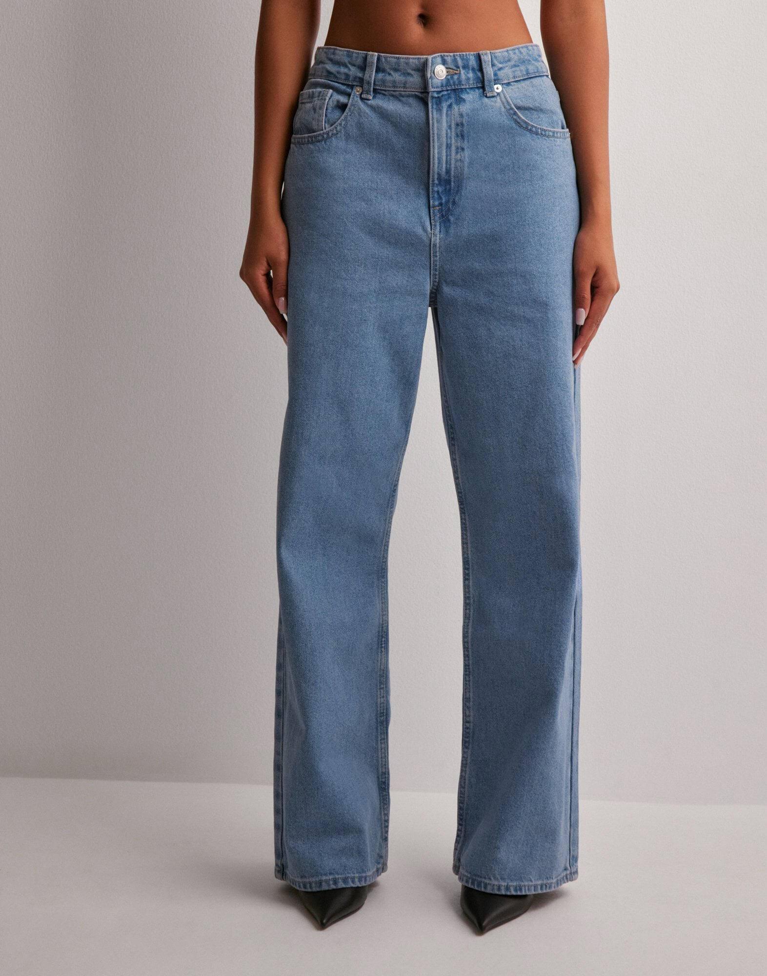 NIEBIESKIE SPODNIE JEANS 