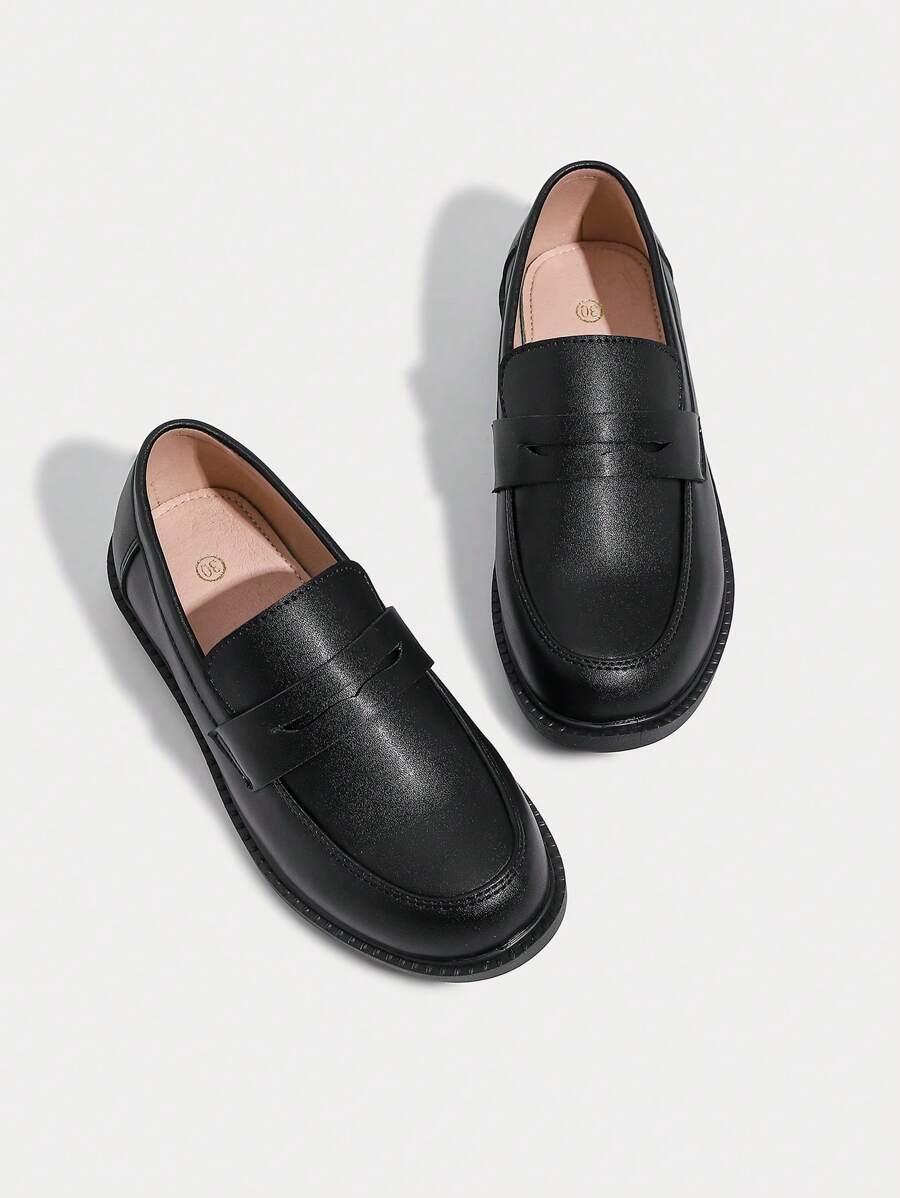 CZARNE MOKASYNY CASUAL