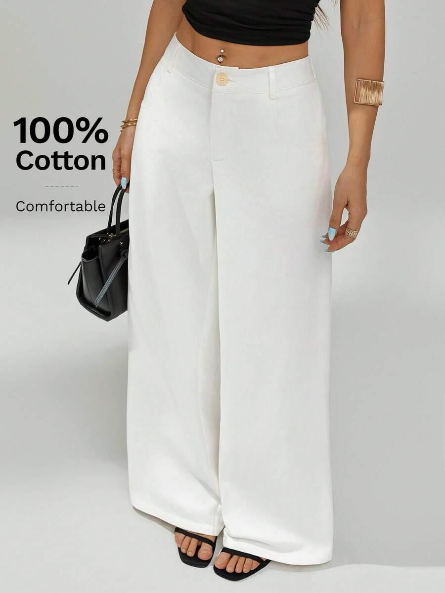 białe spodnie jeans