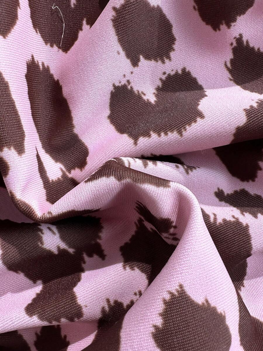 DWUCZĘŚCIOWY STRÓJ KĄPIELOWY ANIMAL PRINT