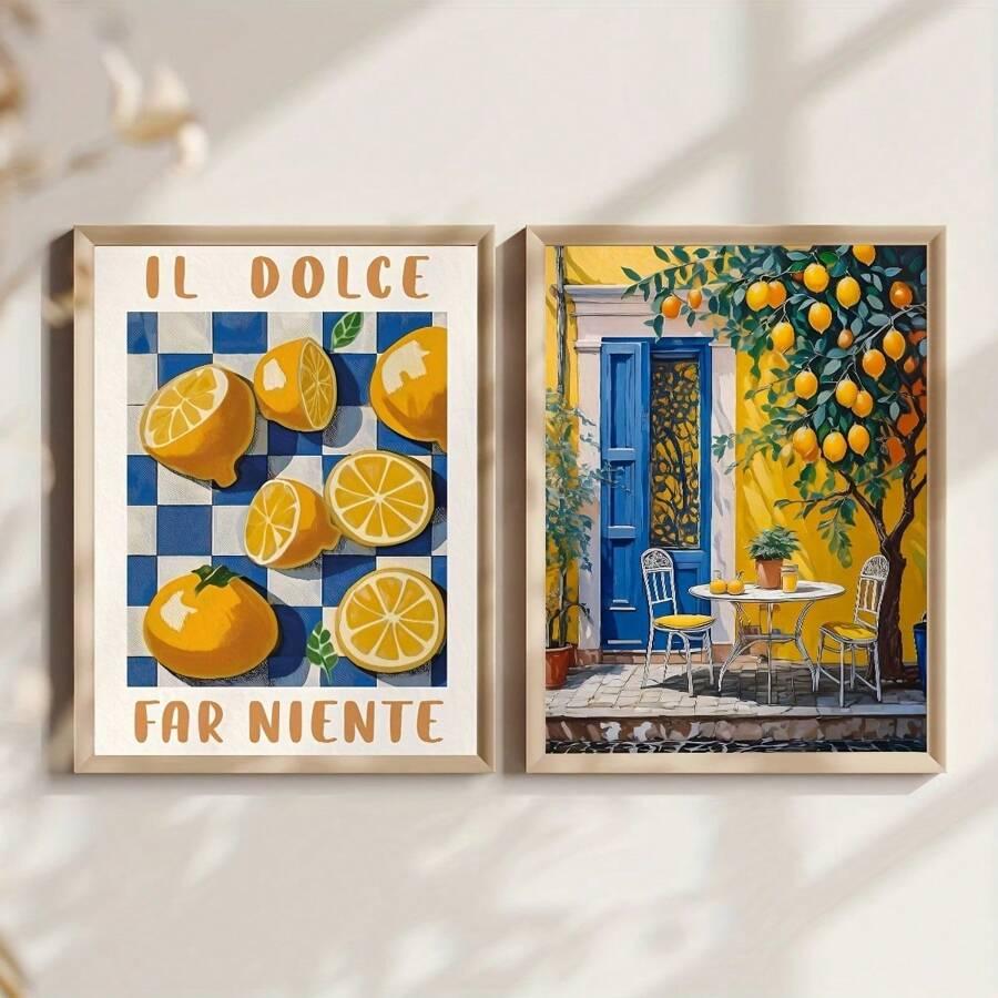 plakat na płótnie 2-pack