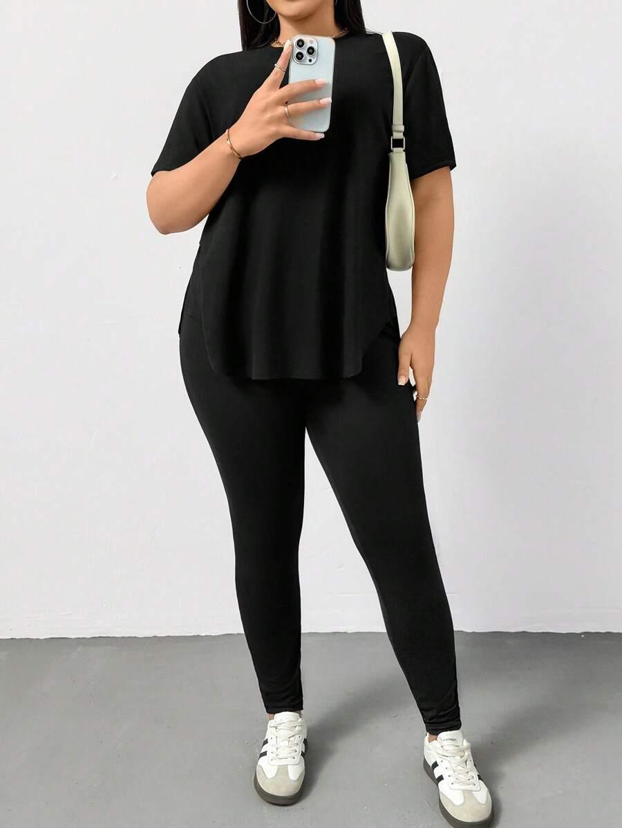 KLASYCZNY CZARNY T-SHIRT