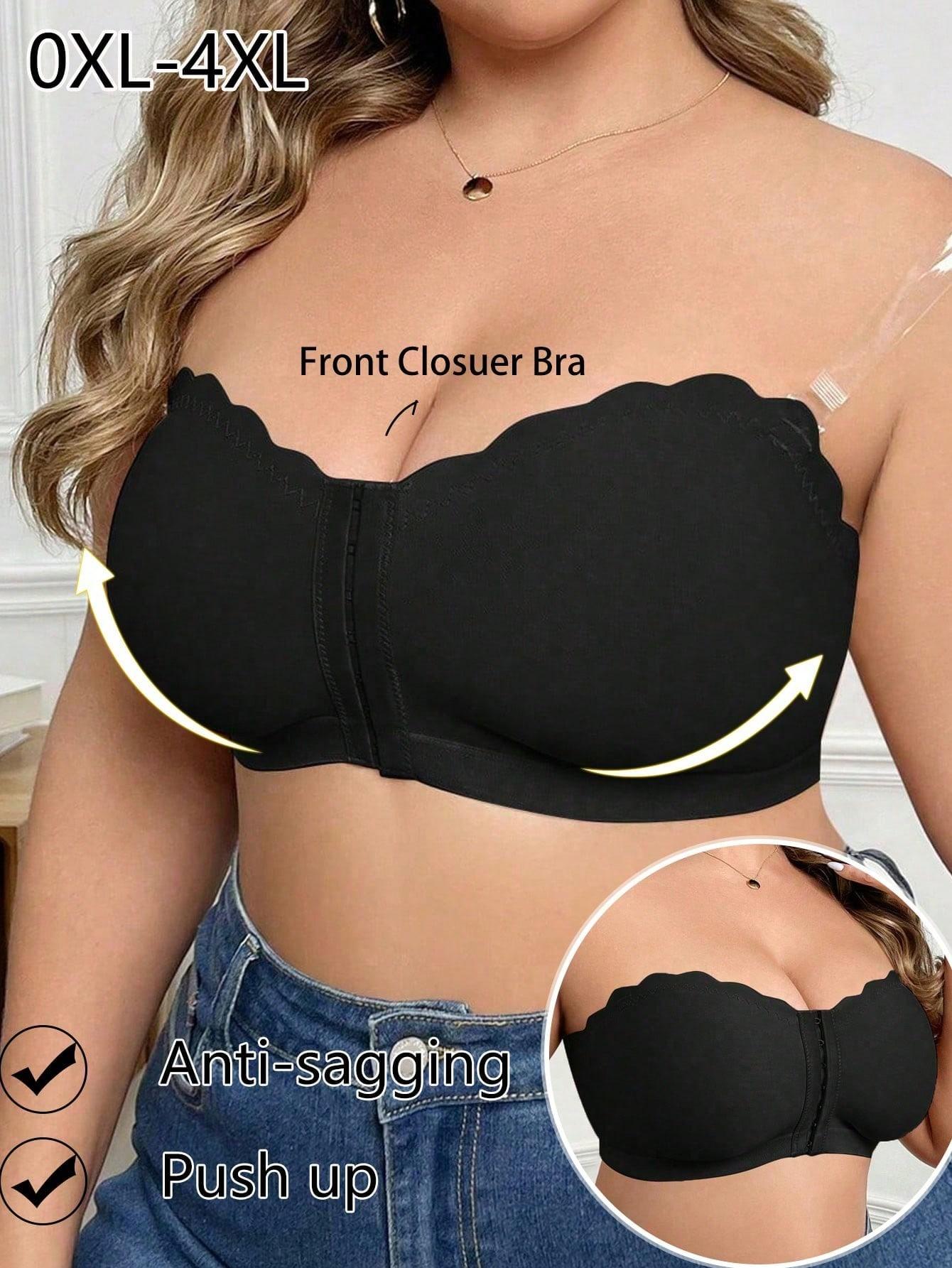 CZARNY BIUSTONOSZ BANDEAU
