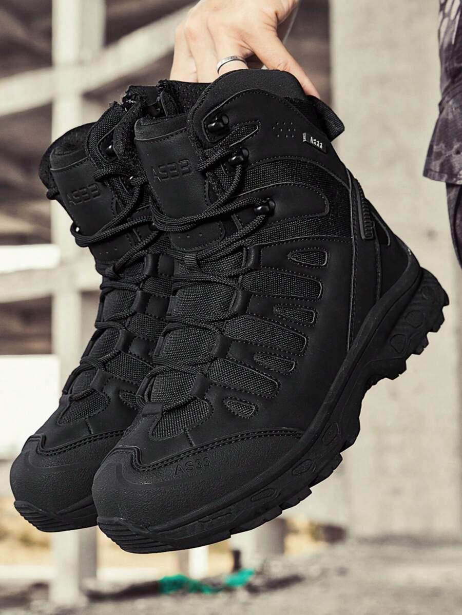 czarne buty trekkingowe