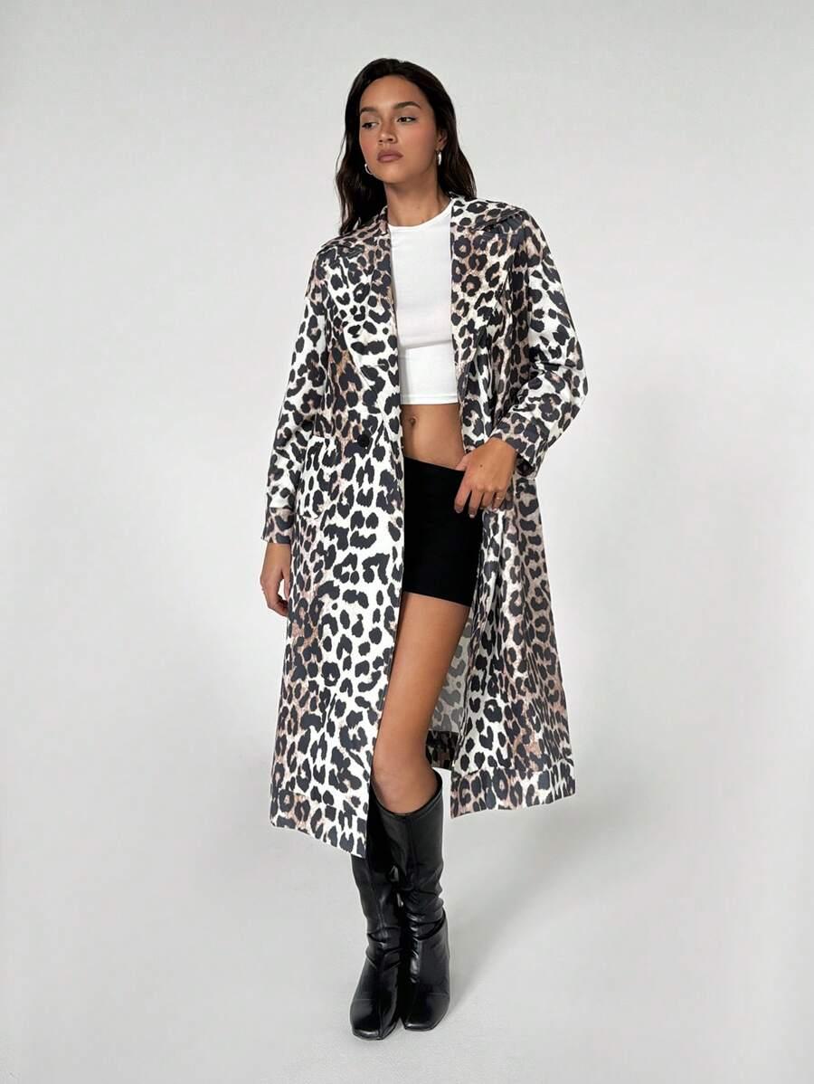 PŁASZCZ animal print