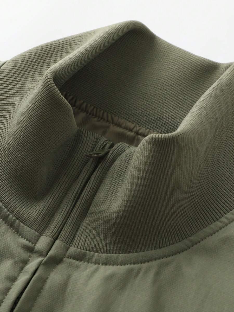 zielona kurtka bomber
