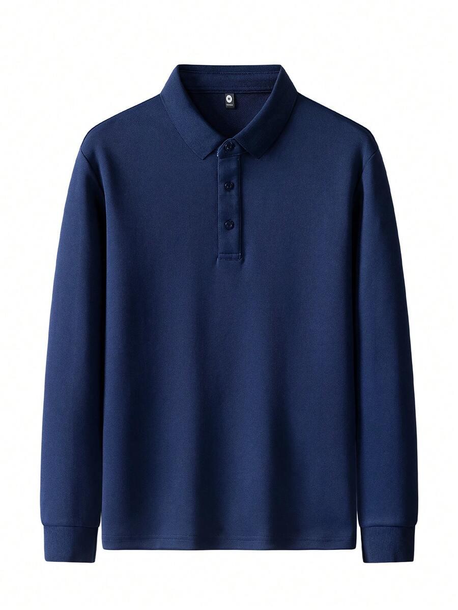 GRANATOWA KOSZULKA POLO
