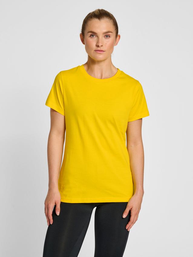 ŻÓŁTY T-SHIRT BASIC