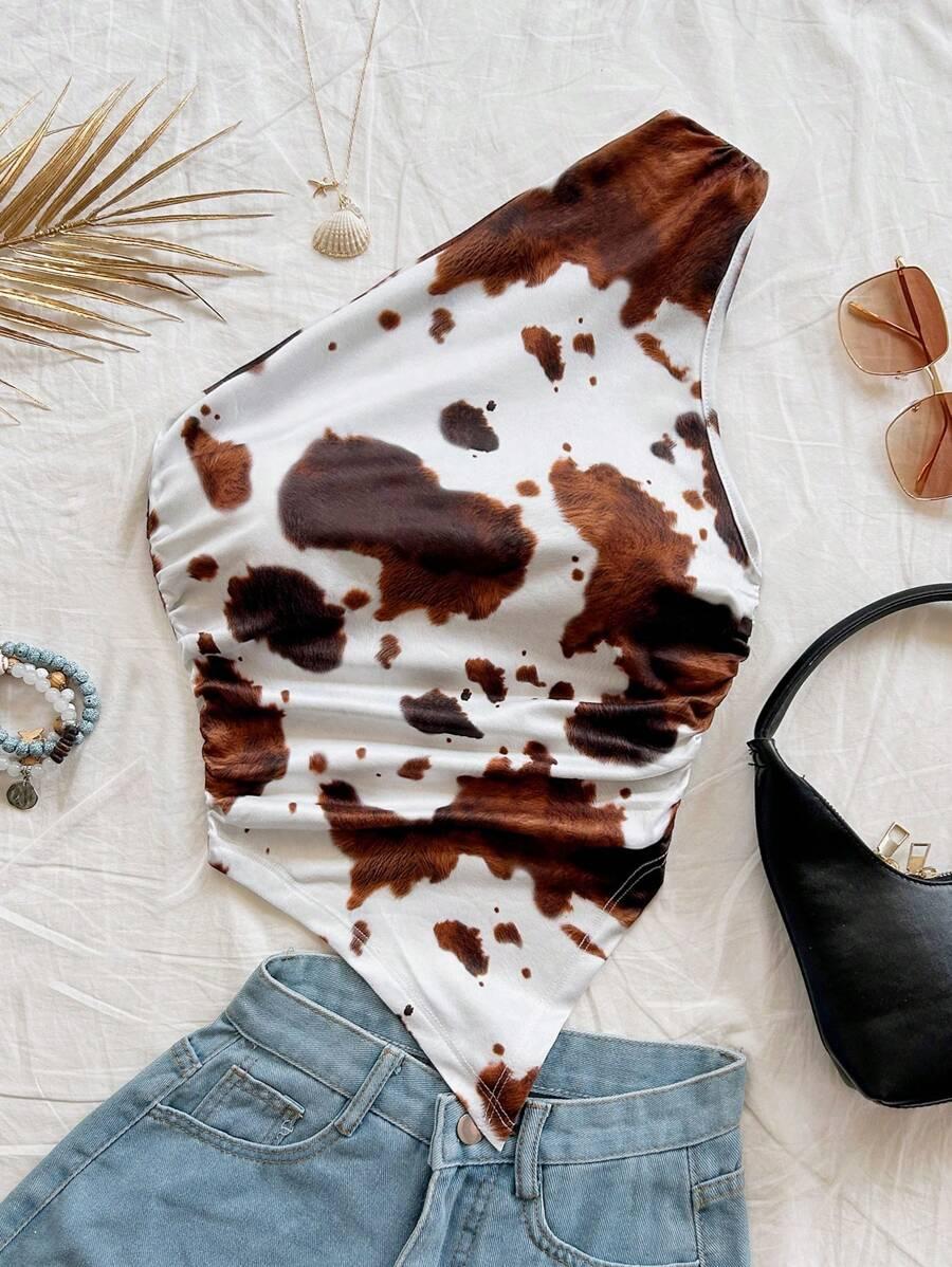 TOP ANIMAL PRINT