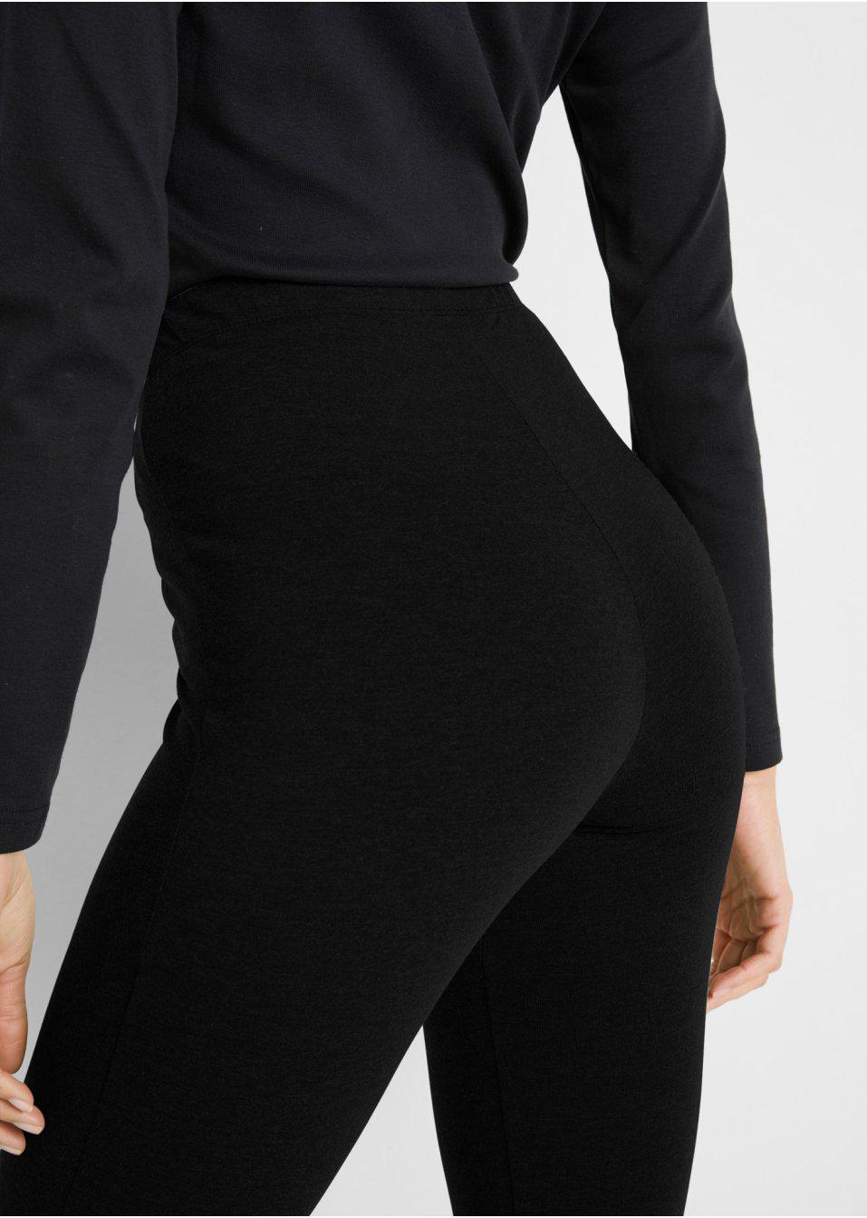 ELASTYCZNE LEGGINSY ZE STRETCHEM 2 SZT