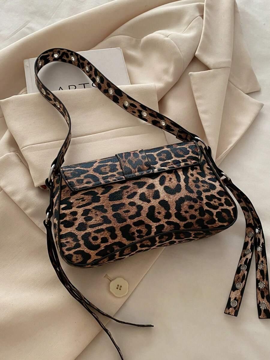 torebka na ramie animal print 