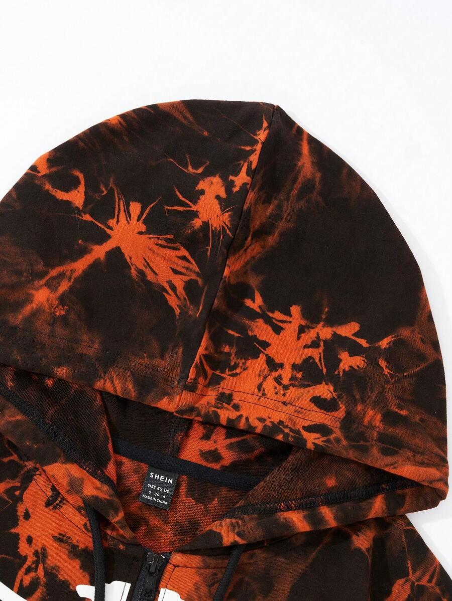 ROZPINANA BLUZA TIE DYE