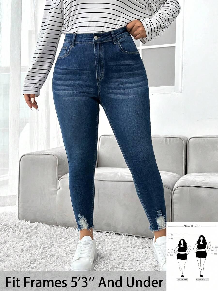 NIEBIESKIE SPODNIE JEANS