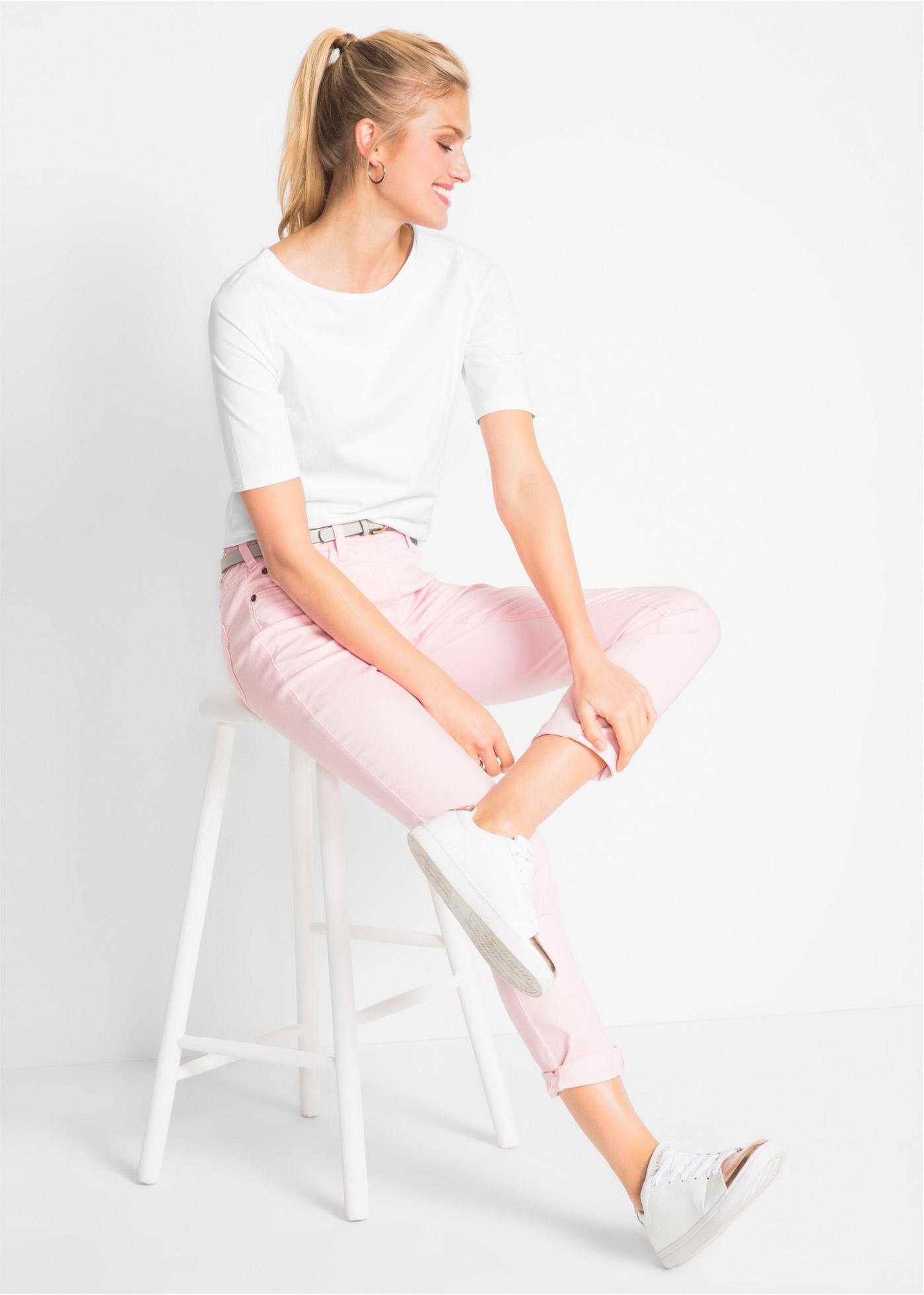 BIAŁY T-SHIRT BASIC