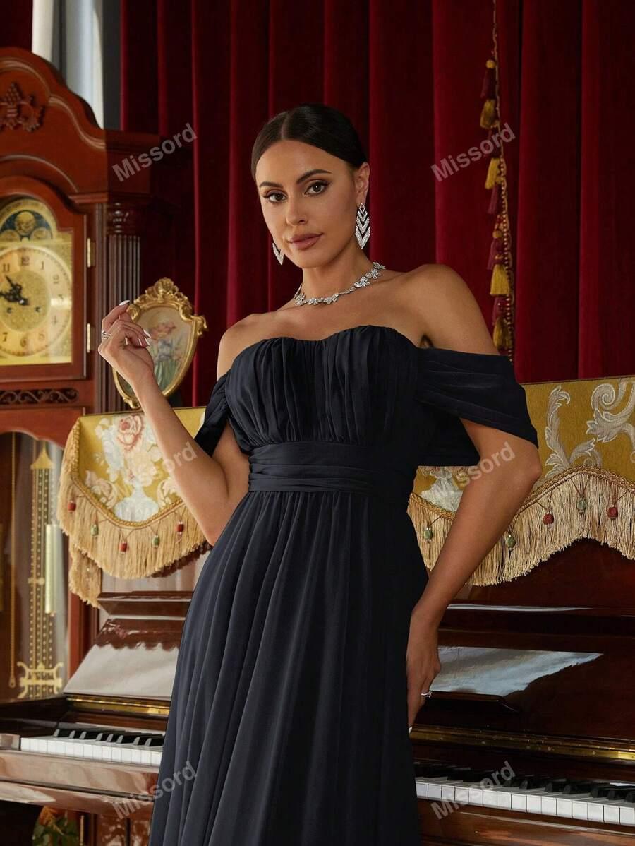 CZARNA maxi SUKIENKA