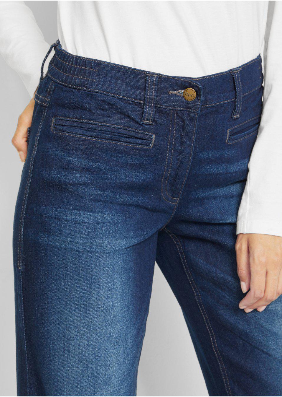 SZEROKIE SPODNIE JEANS