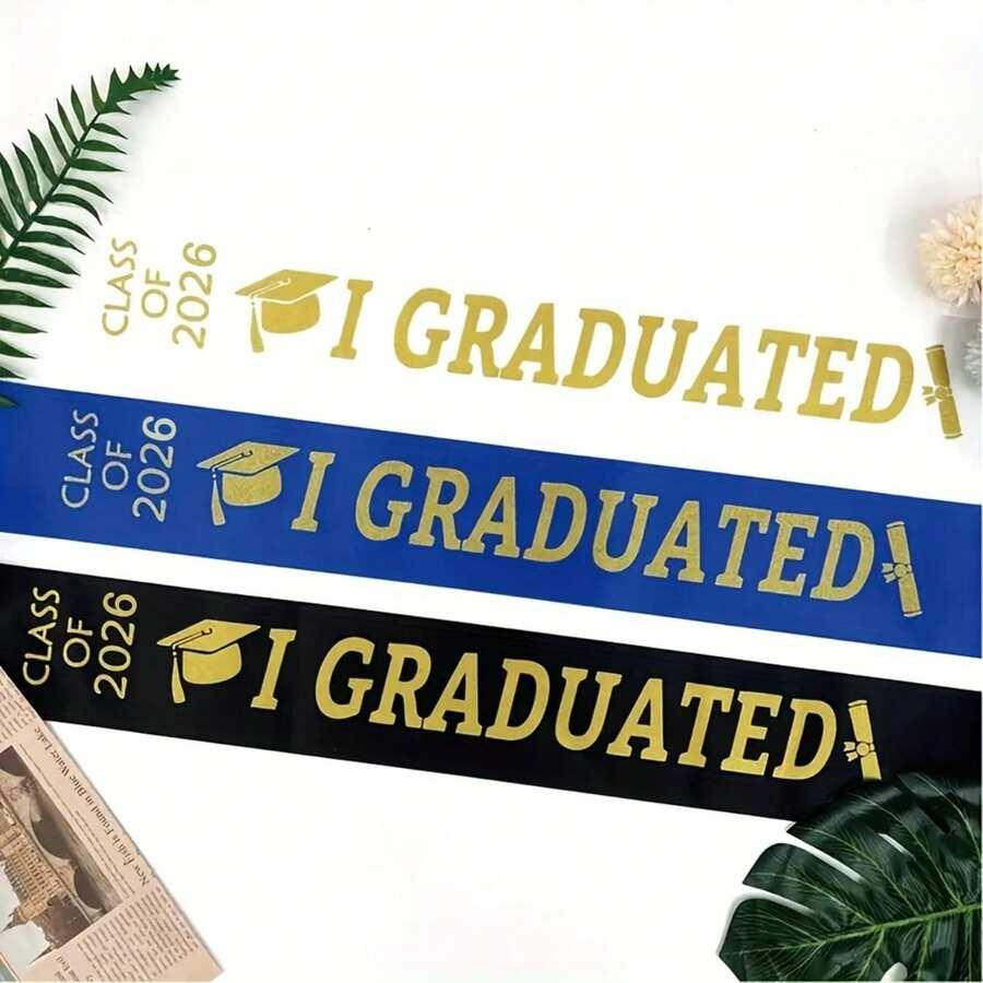 CZARNA SZARFA I GRADUATED