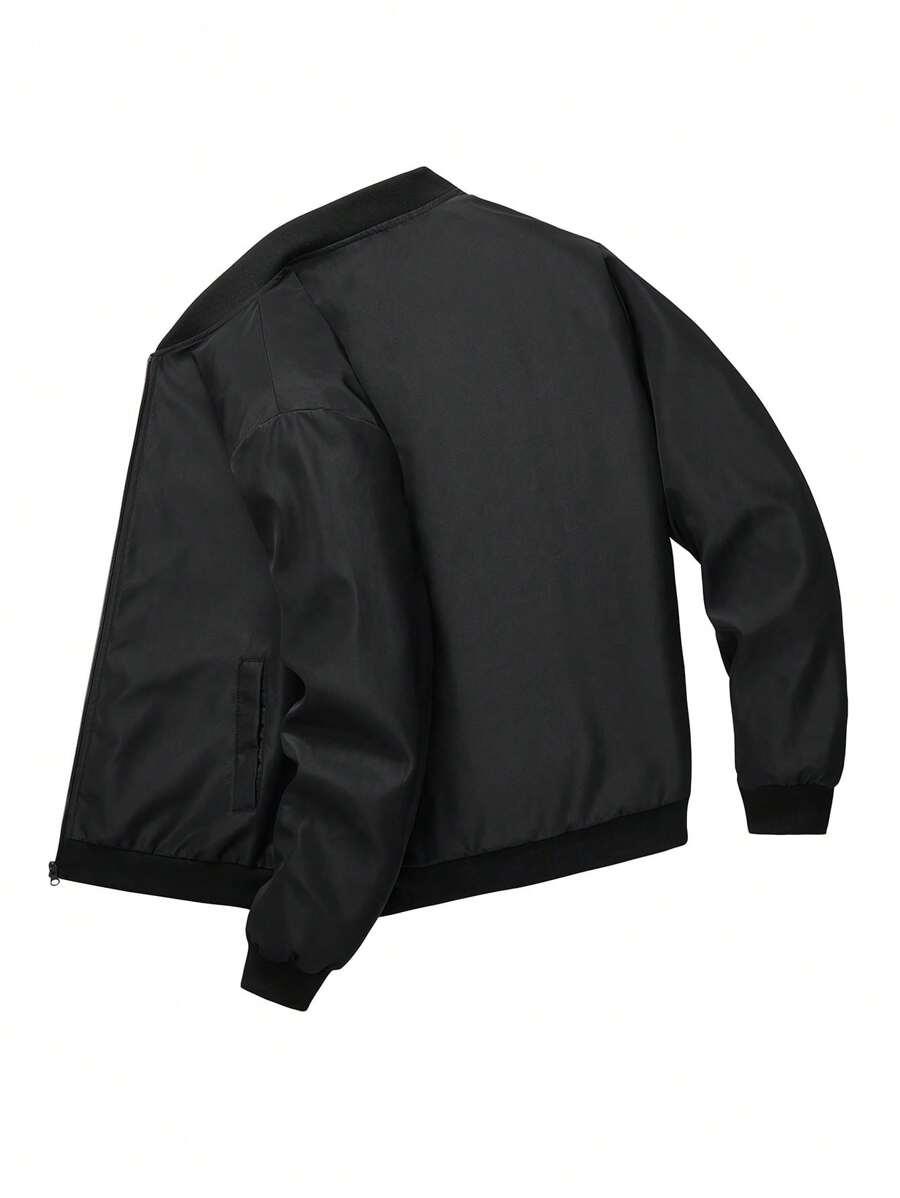 CZARNA KURTKA BOMBER