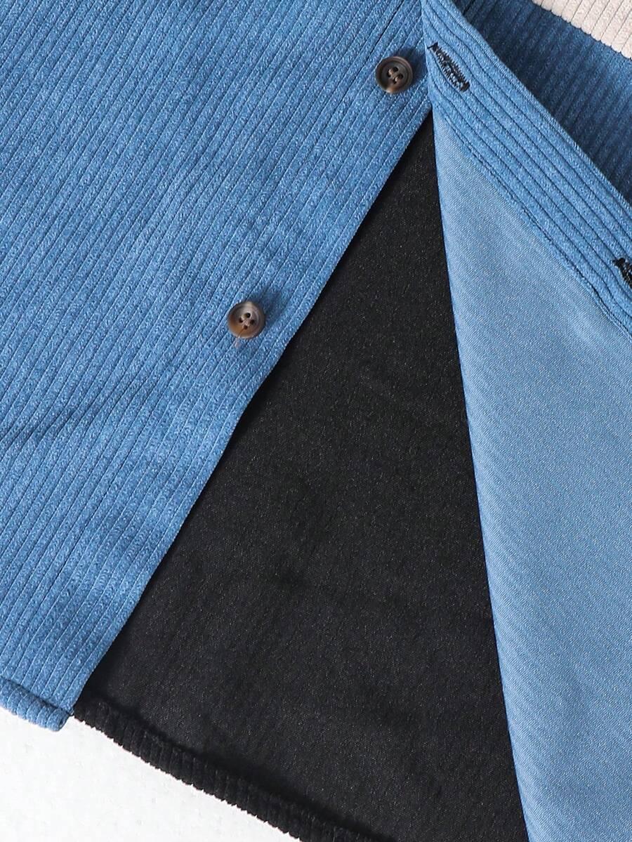 bluza guziki kaptur 