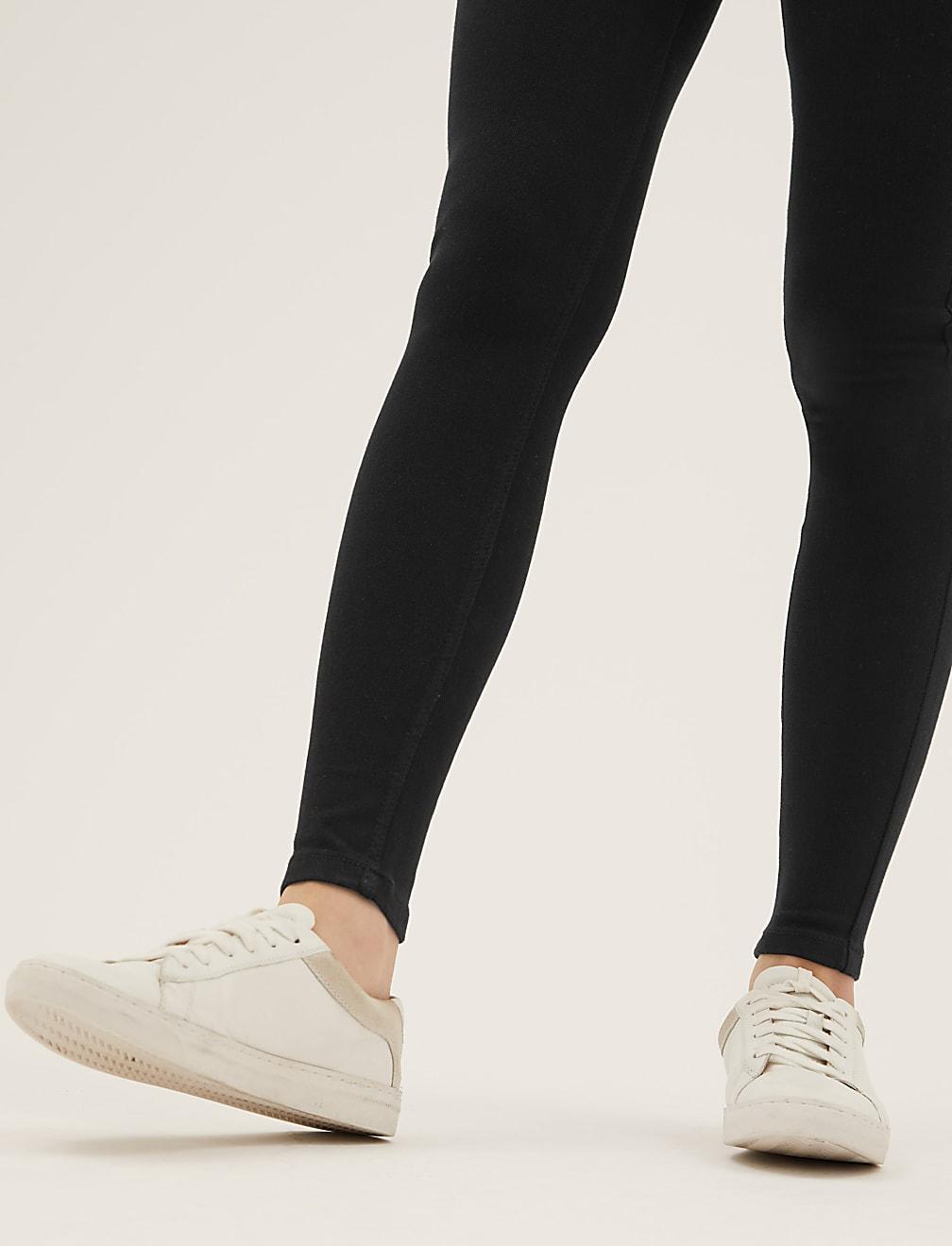 CZARNE SPODNIE T57-8768-Y0
