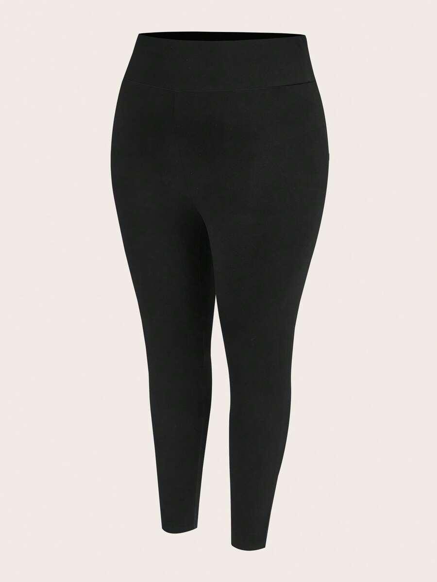 czarne legginsy 2-pack