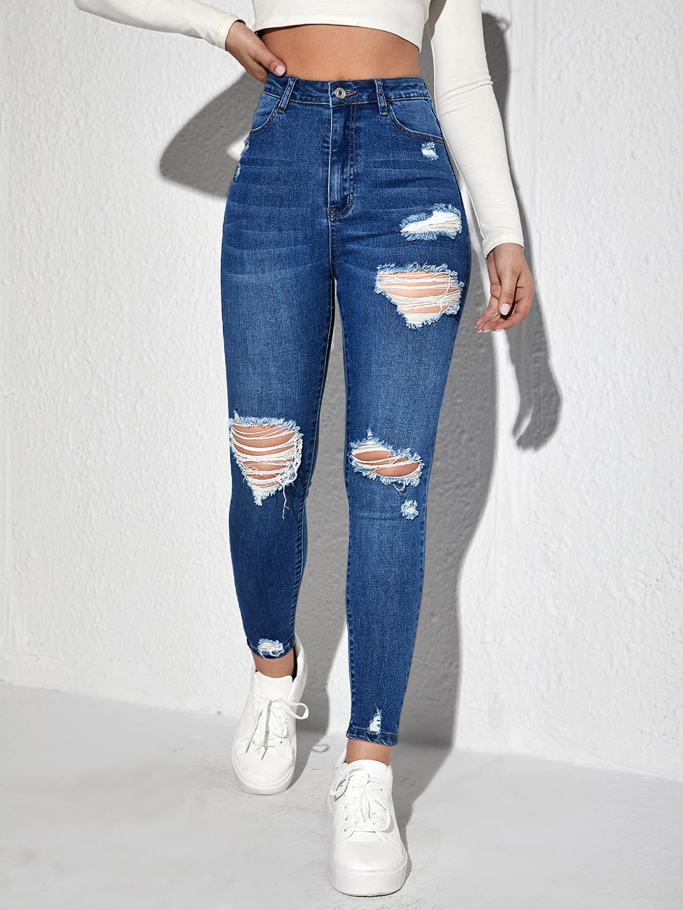 NIEBIESKIE JEANSY RURKI 