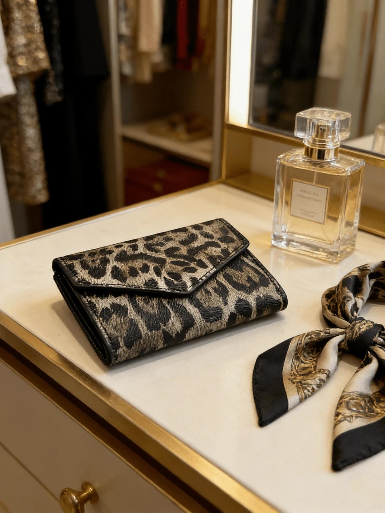 portfel animal print